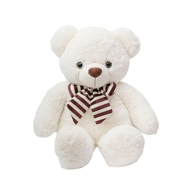 Liam Giant Teddy Bear Off White (105cmHT/70cmST)